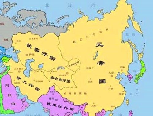 元朝疆域为什么那么大_元朝疆域图_元朝打到欧洲哪里